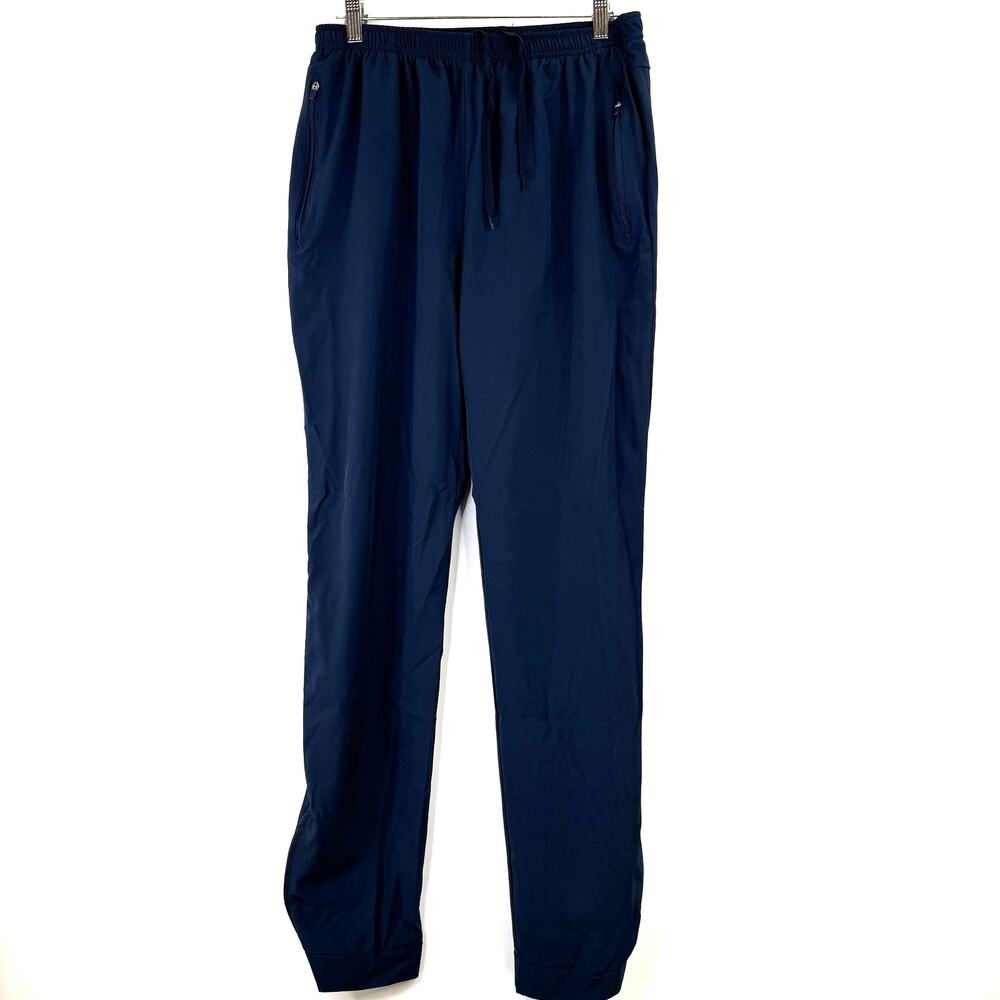 American Tall Men's Blue Tapered Fit Athletic Pants Size Medium Tall